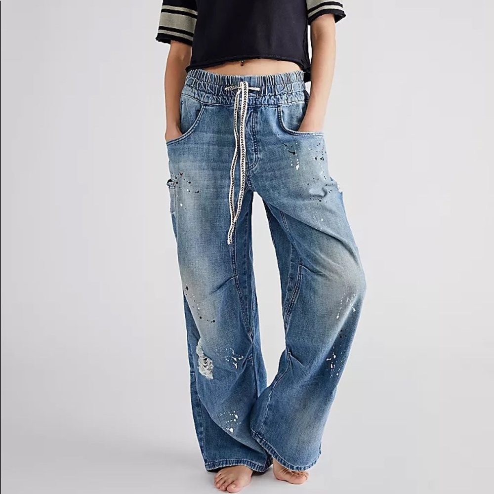 Modern Love Pull-On Jeans